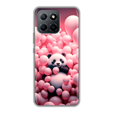 Силиконовый чехол на Huawei Honor 70 Lite 5G с принтом Панда