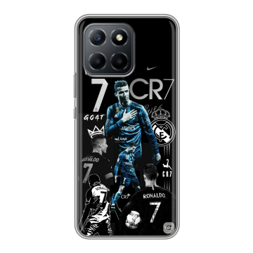 Силиконовый чехол на Huawei Honor 70 Lite 5G с принтом Реал Роналдо Силиконовый чехол на Huawei Honor 70 Lite 5G с принтом Реал Роналдо