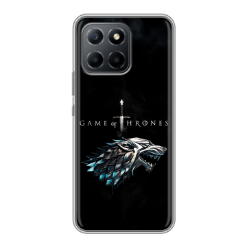Силиконовый чехол на Huawei Honor 70 Lite 5G с принтом Игра Престолов Game Thrones