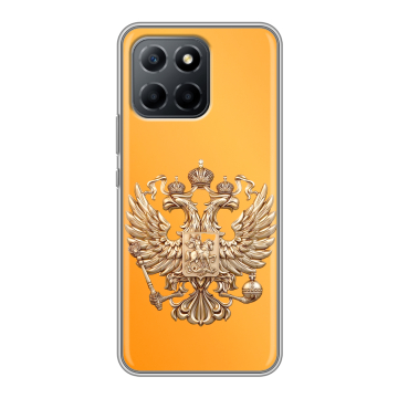 Силиконовый чехол на Huawei Honor 70 Lite 5G с принтом Герб Флаг России Силиконовый чехол на Huawei Honor 70 Lite 5G с принтом Герб Флаг России