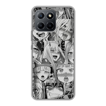 Силиконовый чехол на Huawei Honor 70 Lite 5G с принтом Ahegao Ахегао Аниме Силиконовый чехол на Huawei Honor 70 Lite 5G с принтом Ahegao Ахегао Аниме