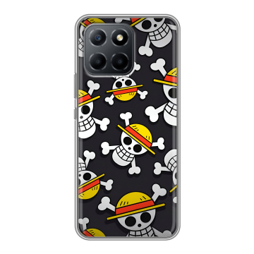 Силиконовый чехол на Huawei Honor 70 Lite 5G с принтом One Piece Ван Пис Силиконовый чехол на Huawei Honor 70 Lite 5G с принтом One Piece Ван Пис
