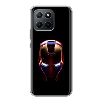 Силиконовый чехол на Huawei Honor 70 Lite 5G с принтом IronMan Железный человек
