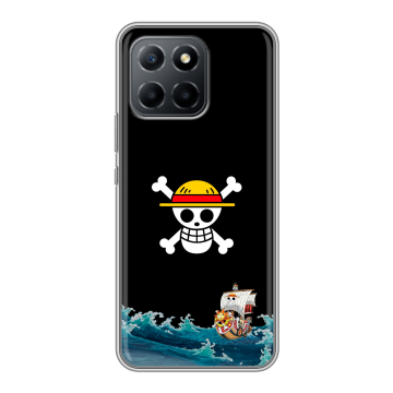 Силиконовый чехол на Huawei Honor 70 Lite 5G с принтом One Piece Ван Пис