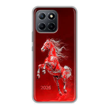 Силиконовый чехол на Huawei Honor 70 Lite 5G с принтом Новый год Силиконовый чехол на Huawei Honor 70 Lite 5G с принтом Новый год