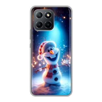 Силиконовый чехол на Huawei Honor 70 Lite 5G с принтом Новый год