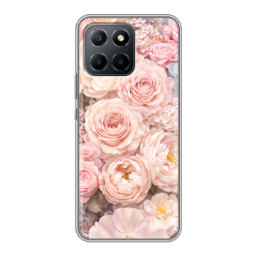 Силиконовый чехол на Huawei Honor 70 Lite 5G с принтом женский