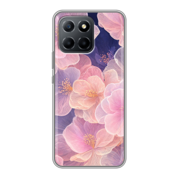 Силиконовый чехол на Huawei Honor 70 Lite 5G с принтом женский