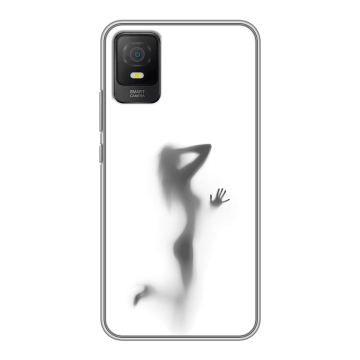 Силиконовый чехол на TCL 403 с принтом Силуэт Силиконовый чехол на TCL 403 с принтом Силуэт