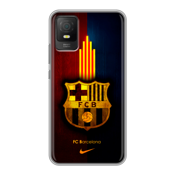 Силиконовый чехол на TCL 403 с принтом Барселона Barcelona Силиконовый чехол на TCL 403 с принтом Барселона Barcelona