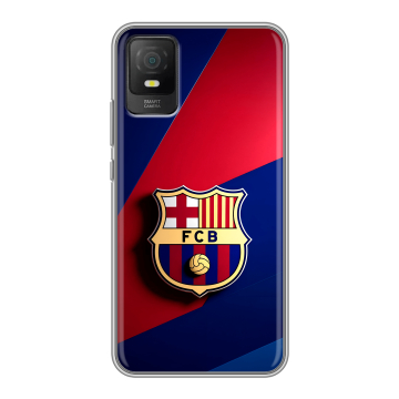 Силиконовый чехол на TCL 403 с принтом Барселона Barcelona