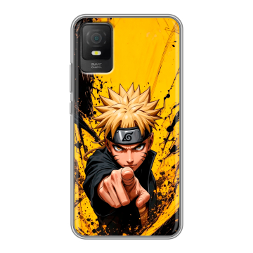 Силиконовый чехол на TCL 403 с принтом Naruto Наруто Силиконовый чехол на TCL 403 с принтом Naruto Наруто