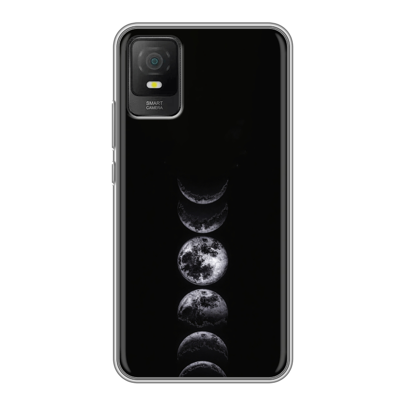 Силиконовый чехол на TCL 403 с принтом женский Силиконовый чехол на TCL 403 с принтом женский