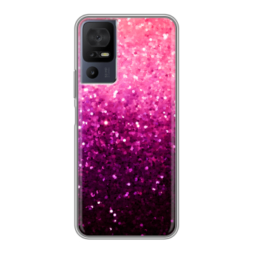 Силиконовый чехол на TCL 40 se с принтом Блестки Силиконовый чехол на TCL 40 se с принтом Блестки