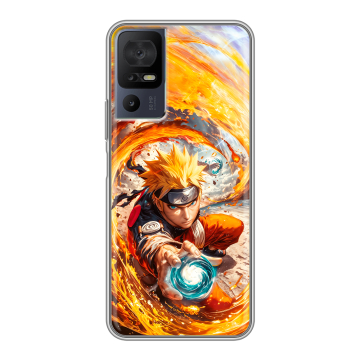 Силиконовый чехол на TCL 40 se с принтом Аниме Наруто Naruto Силиконовый чехол на TCL 40 se с принтом Аниме Наруто Naruto