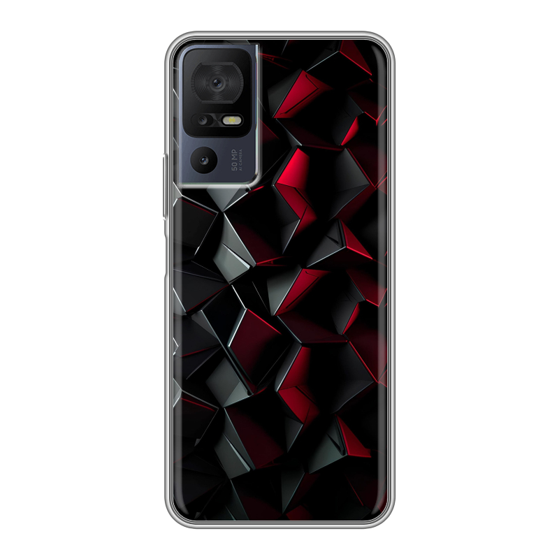 Силиконовый чехол на TCL 40 se с принтом Абстракция Силиконовый чехол на TCL 40 se с принтом Абстракция