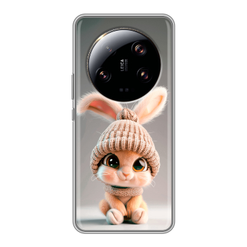 Силиконовый чехол на Xiaomi 13 Ultra с принтом Кролик Силиконовый чехол на Xiaomi 13 Ultra с принтом Кролик
