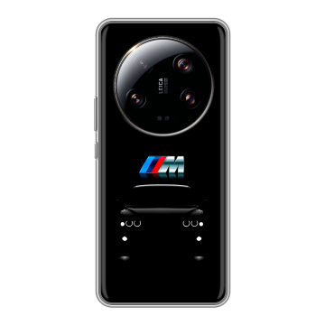 Силиконовый чехол на Xiaomi 13 Ultra с принтом БМВ BMW Силиконовый чехол на Xiaomi 13 Ultra с принтом БМВ BMW