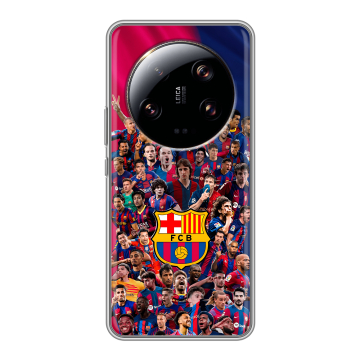 Силиконовый чехол на Xiaomi 13 Ultra с принтом Барселона Barcelona Силиконовый чехол на Xiaomi 13 Ultra с принтом Барселона Barcelona