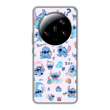 Силиконовый чехол на Xiaomi 13 Ultra с принтом Лило и Стич Силиконовый чехол на Xiaomi 13 Ultra с принтом Лило и Стич
