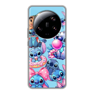 Силиконовый чехол на Xiaomi 13 Ultra с принтом Лило и Стич Силиконовый чехол на Xiaomi 13 Ultra с принтом Лило и Стич