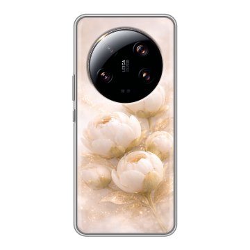 Силиконовый чехол на Xiaomi 13 Ultra с принтом женский