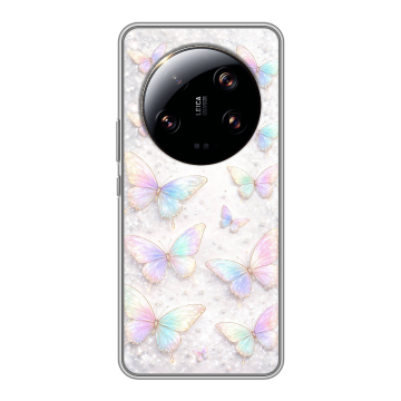 Силиконовый чехол на Xiaomi 13 Ultra с принтом женский