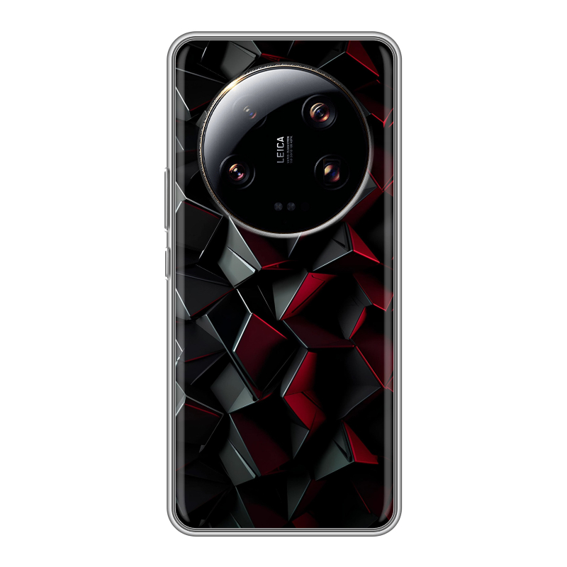 Силиконовый чехол на Xiaomi 13 Ultra с принтом Абстракция Силиконовый чехол на Xiaomi 13 Ultra с принтом Абстракция