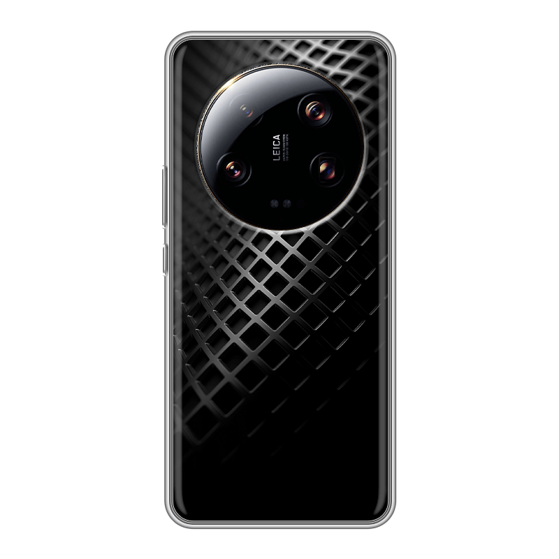 Силиконовый чехол на Xiaomi 13 Ultra с принтом Текстура металла Силиконовый чехол на Xiaomi 13 Ultra с принтом Текстура металла