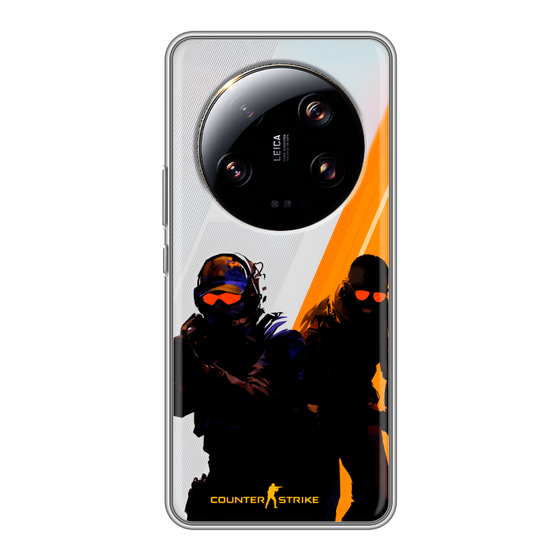 Силиконовый чехол на Xiaomi 13 Ultra с принтом Контер страйк Counter strike Силиконовый чехол на Xiaomi 13 Ultra с принтом Контер страйк Counter strike