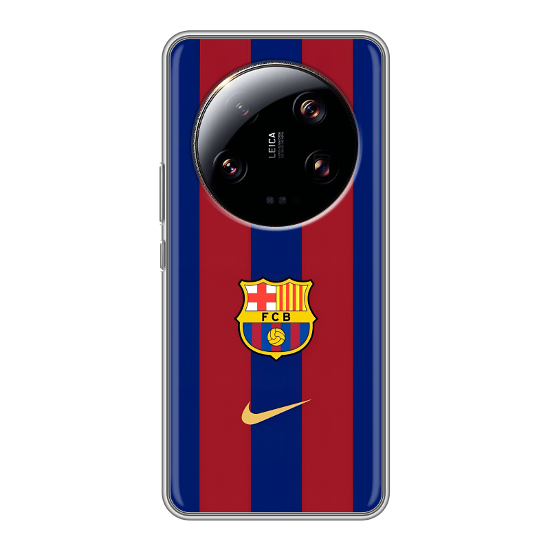 Силиконовый противоударный чехол на Xiaomi 13 Ultra с принтом Барселона Barcelona Силиконовый противоударный чехол на Xiaomi 13 Ultra с принтом Барселона Barcelona