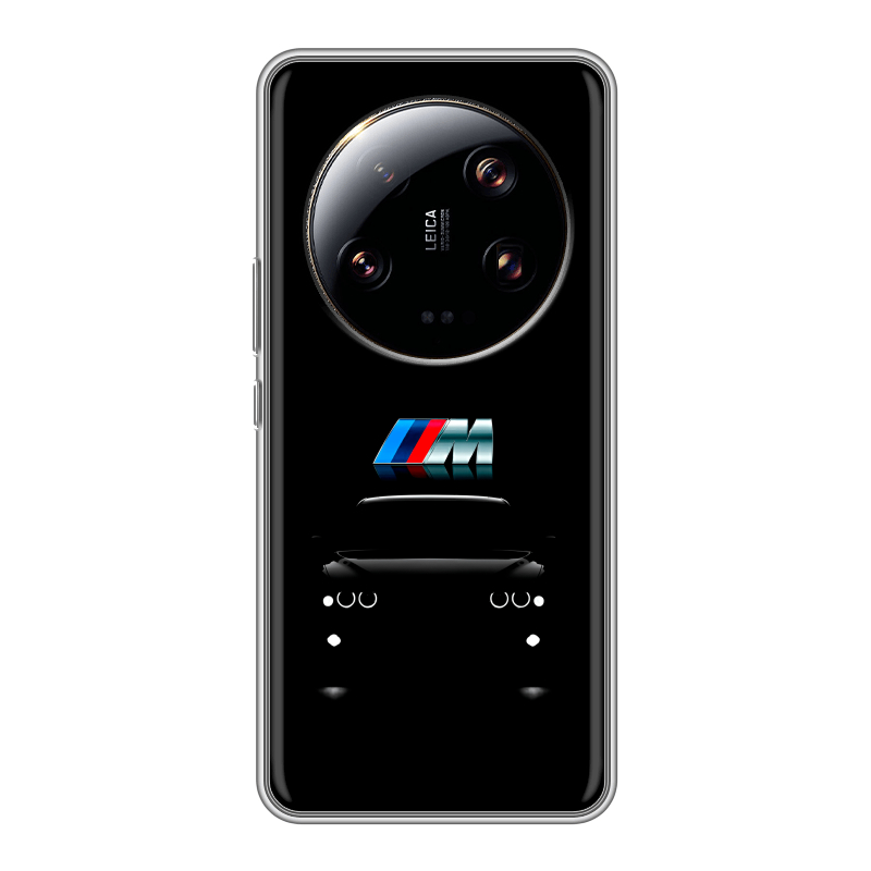 Силиконовый чехол на Xiaomi 13 Ultra с принтом БМВ BMW Силиконовый чехол на Xiaomi 13 Ultra с принтом БМВ BMW