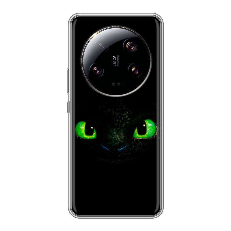 Силиконовый чехол на Xiaomi 13 Ultra с принтом Как приручить дракона Силиконовый чехол на Xiaomi 13 Ultra с принтом Как приручить дракона
