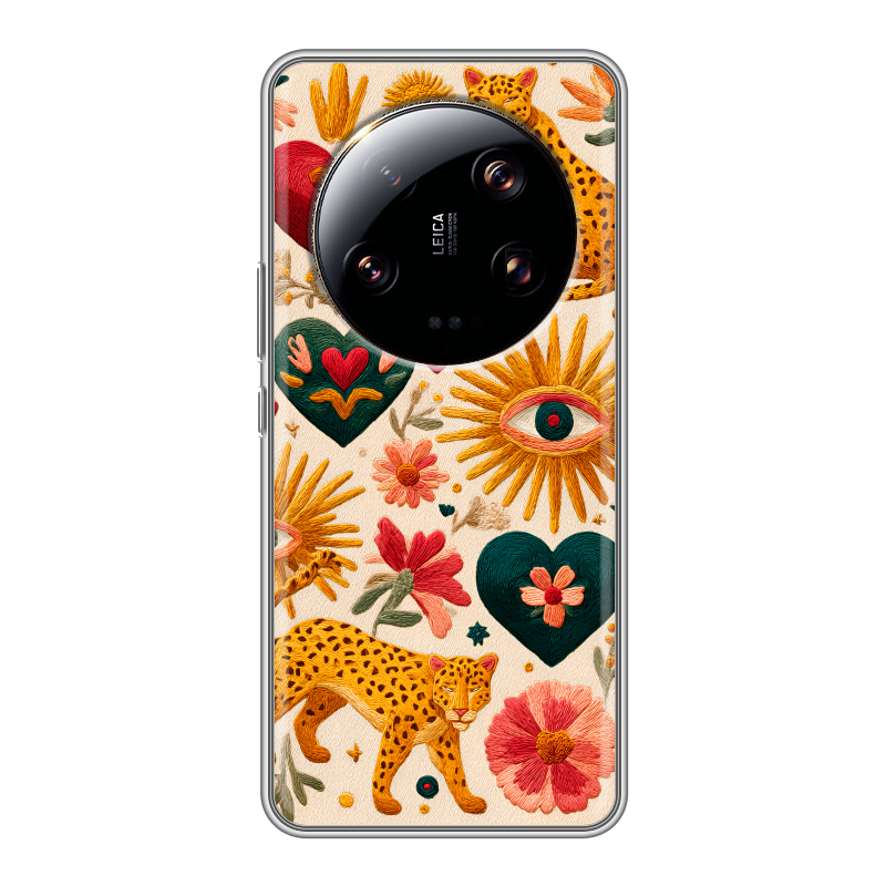 Силиконовый чехол на Xiaomi 13 Ultra с принтом Модный принт Силиконовый чехол на Xiaomi 13 Ultra с принтом Модный принт