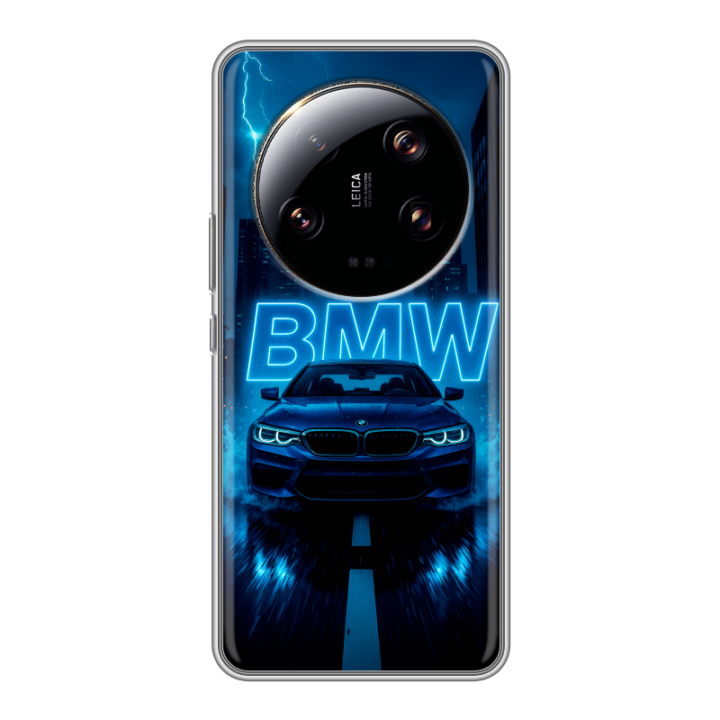 Силиконовый чехол на Xiaomi 13 Ultra с принтом BMW БМВ Силиконовый чехол на Xiaomi 13 Ultra с принтом BMW БМВ