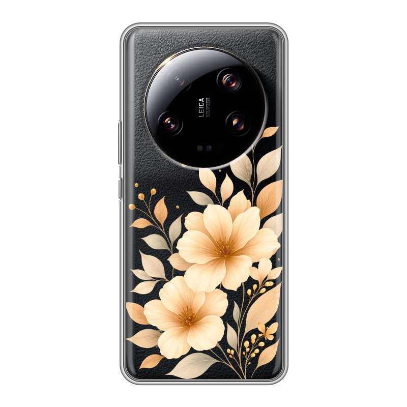 Силиконовый противоударный чехол на Xiaomi 13 Ultra с принтом для девушки Силиконовый противоударный чехол на Xiaomi 13 Ultra с принтом для девушки