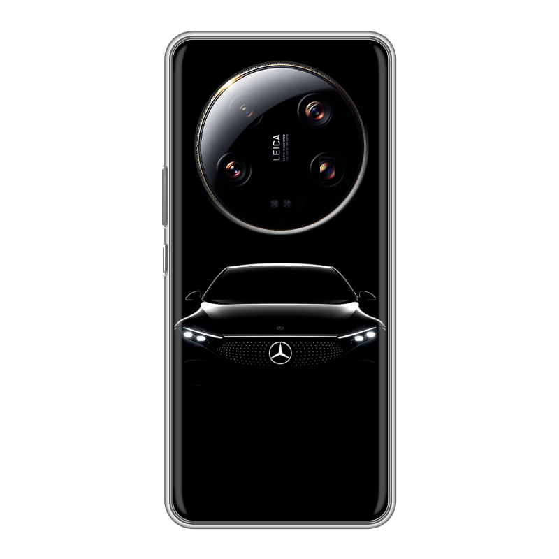 Силиконовый чехол на Xiaomi 13 Ultra с принтом Mercedes Мерседес Силиконовый чехол на Xiaomi 13 Ultra с принтом Mercedes Мерседес