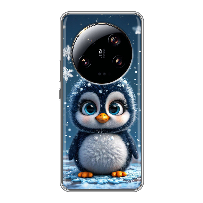 Силиконовый чехол на Xiaomi 13 Ultra с принтом Новый год Силиконовый чехол на Xiaomi 13 Ultra с принтом Новый год