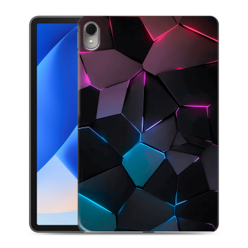 Силиконовый чехол на планшета Huawei MatePad 11 (2023) с принтом Геометрия неона Силиконовый чехол на планшета Huawei MatePad 11 (2023) с принтом Геометрия неона