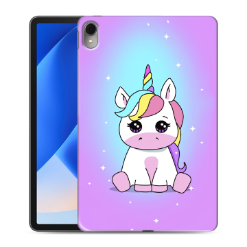 Силиконовый чехол на планшета Huawei MatePad 11 (2023) с принтом Единорог Силиконовый чехол на планшета Huawei MatePad 11 (2023) с принтом Единорог