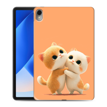 Силиконовый чехол на планшета Huawei MatePad 11 (2023) с принтом Милые котики Силиконовый чехол на планшета Huawei MatePad 11 (2023) с принтом Милые котики