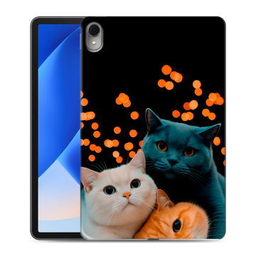 Силиконовый чехол на планшета Huawei MatePad 11 (2023) с принтом Кошки Силиконовый чехол на планшета Huawei MatePad 11 (2023) с принтом Кошки