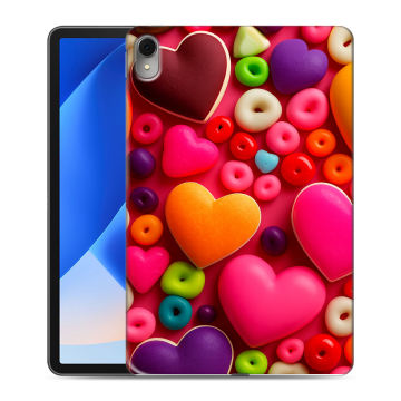 Силиконовый чехол на планшета Huawei MatePad 11 (2023) с принтом Сердечки Силиконовый чехол на планшета Huawei MatePad 11 (2023) с принтом Сердечки