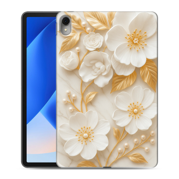 Силиконовый чехол на Huawei MatePad 11 (2023) с принтом Цветы