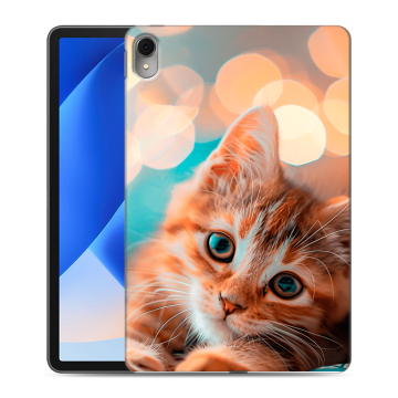 Силиконовый чехол на Huawei MatePad 11 (2023) с принтом котик