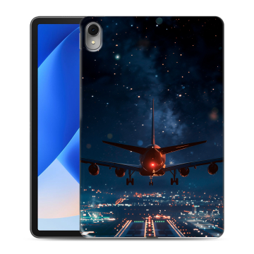 Силиконовый чехол на Huawei MatePad 11 (2023) с принтом самолет