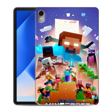 Силиконовый чехол на Huawei MatePad 11 (2023) с принтом Майнкрафт Minecraft