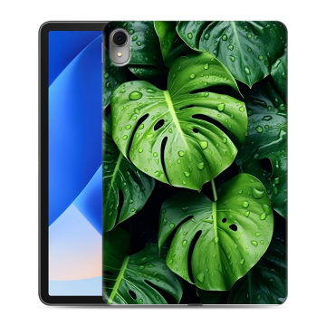 Силиконовый чехол на Huawei MatePad 11 (2023) с принтом Листья