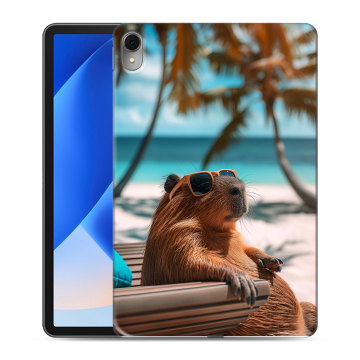 Силиконовый чехол на Huawei MatePad 11 (2023) с принтом Капибара