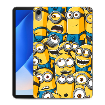 Силиконовый чехол на Huawei MatePad 11 (2023) с принтом Миньоны
